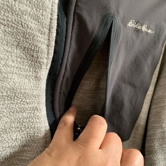 Eddie Bauer Mens 1:4 zip fleece pullover - Picture 4 of 11